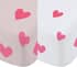 Catherine Lansfield Hearts and Stripes White/Pink - 2 Pack small 8109F