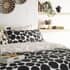 Vantona Mono Dots Black small 8174B