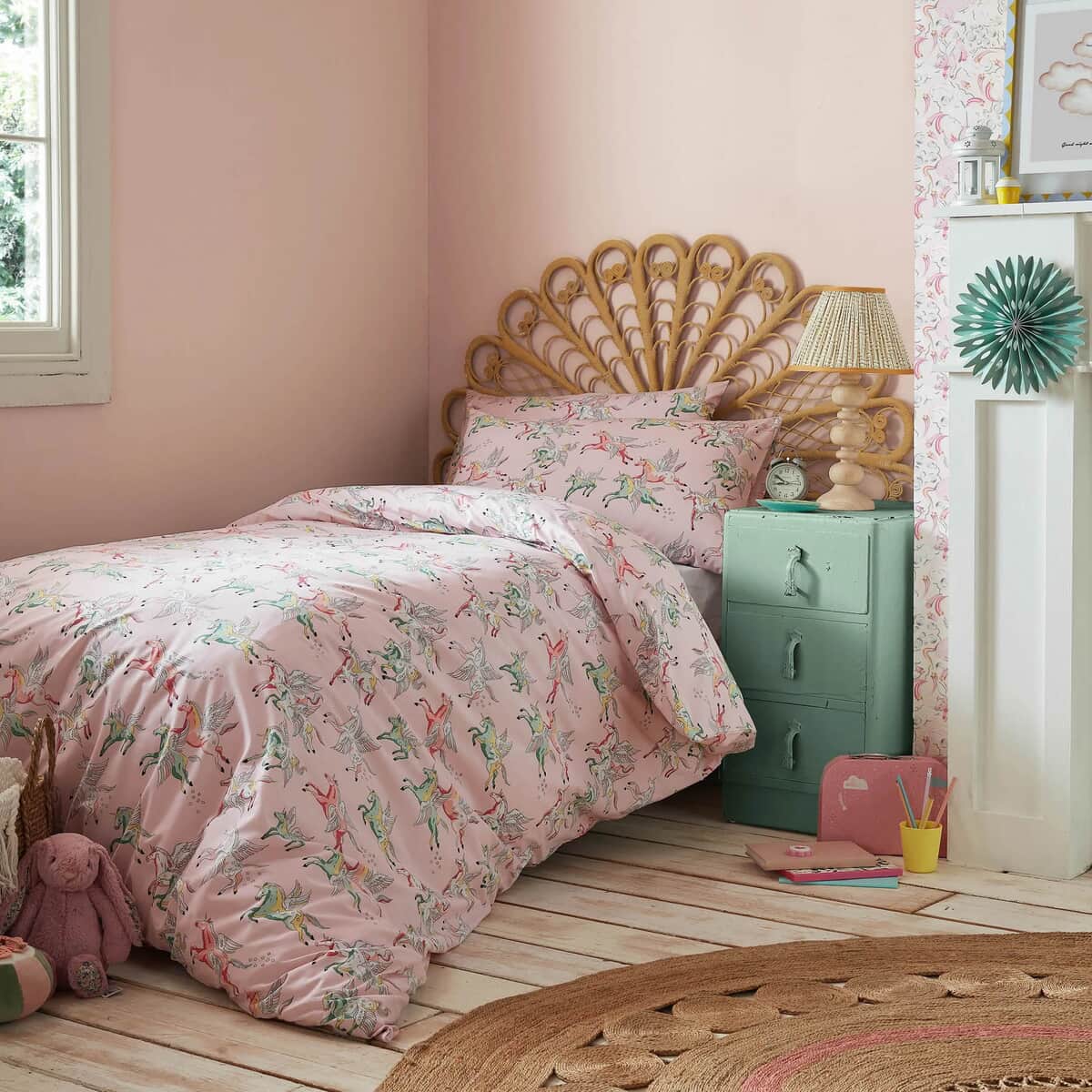 Cath Kidston Painted Unicorn Pink large