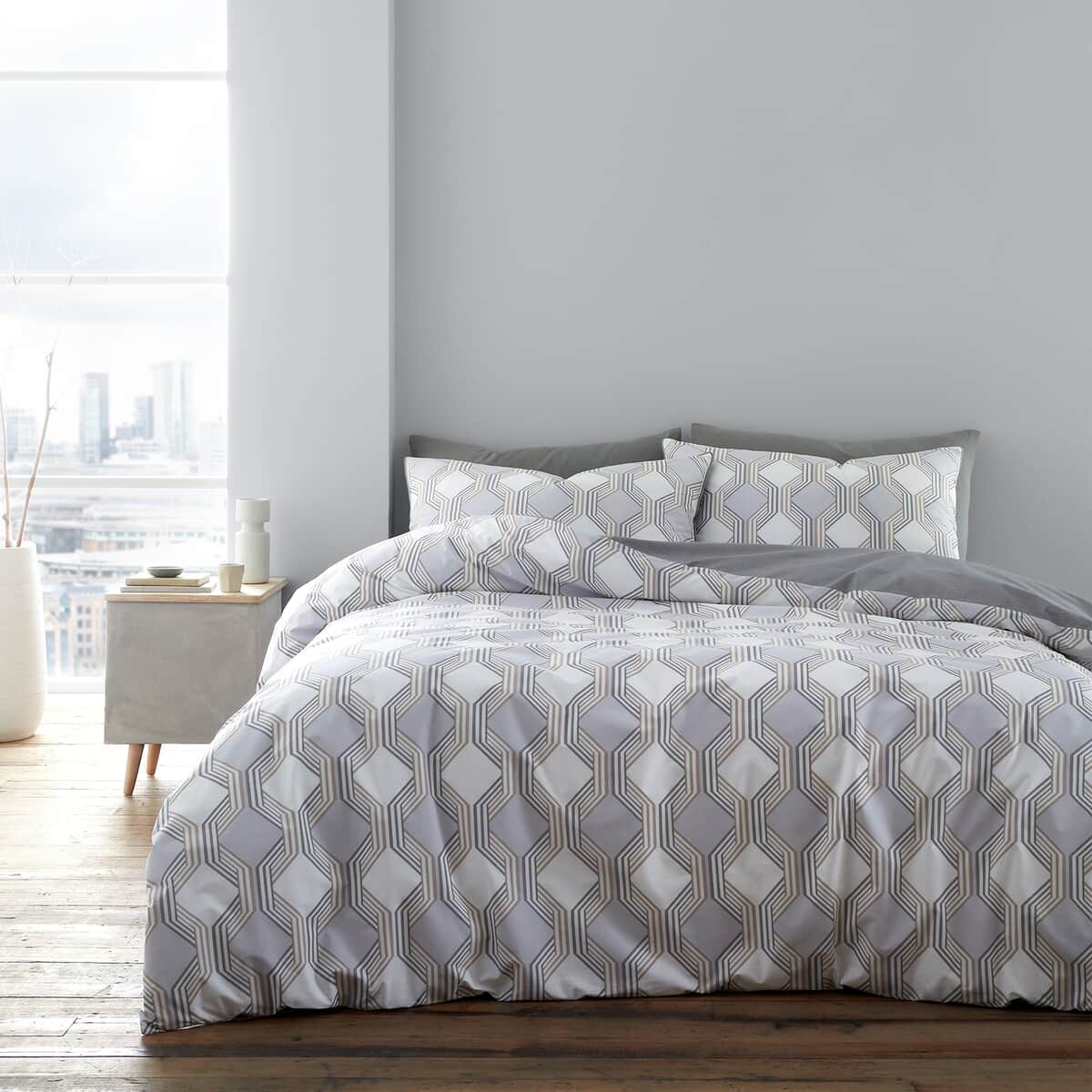 Bianca Atticus Geometric Grey large