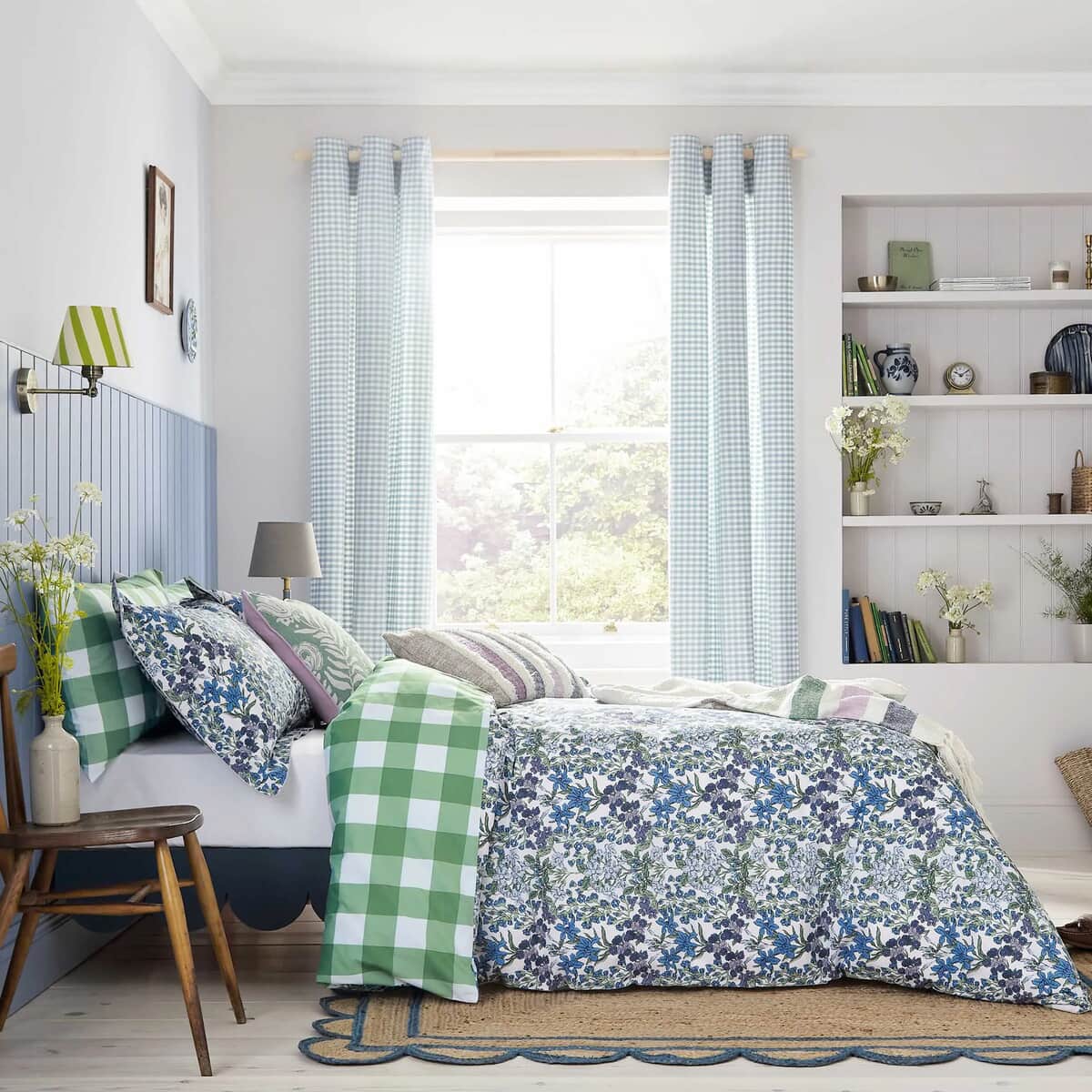 Joules Arts and Crafts Cobalt large
