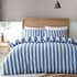 Catherine Lansfield Cove Stripe Blue small 8291A