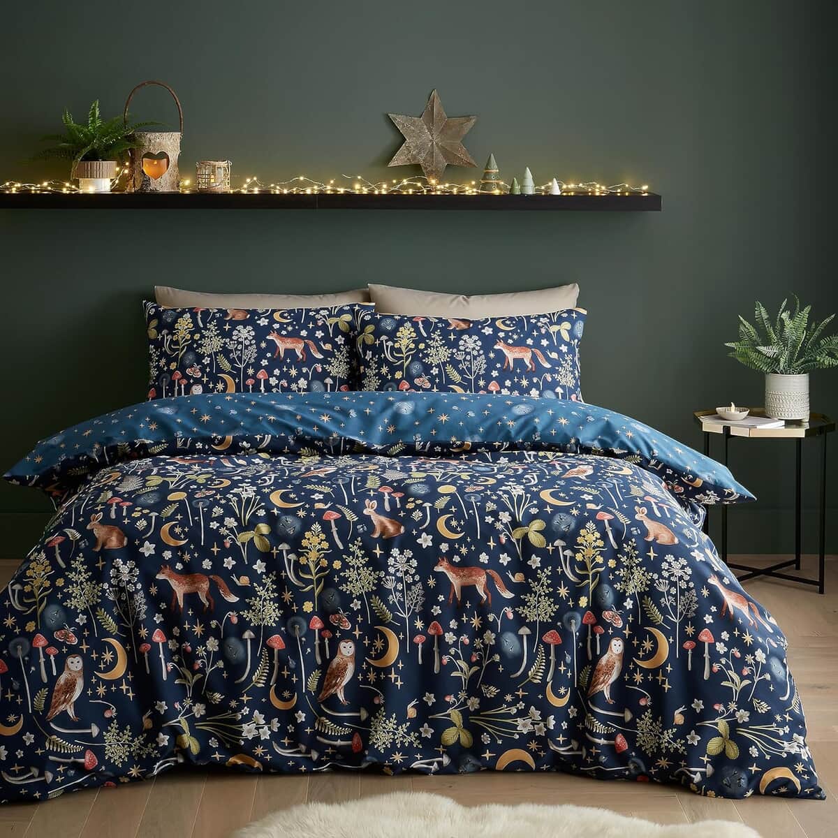 Catherine Lansfield Enchanted Twilight Navy large