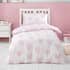 Catherine Lansfield Brushed Hearts Pink thumb 1