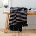 Stripe Chenille Black