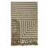 Catherine Lansfield Stripe Chenille Olive Green thumb 4