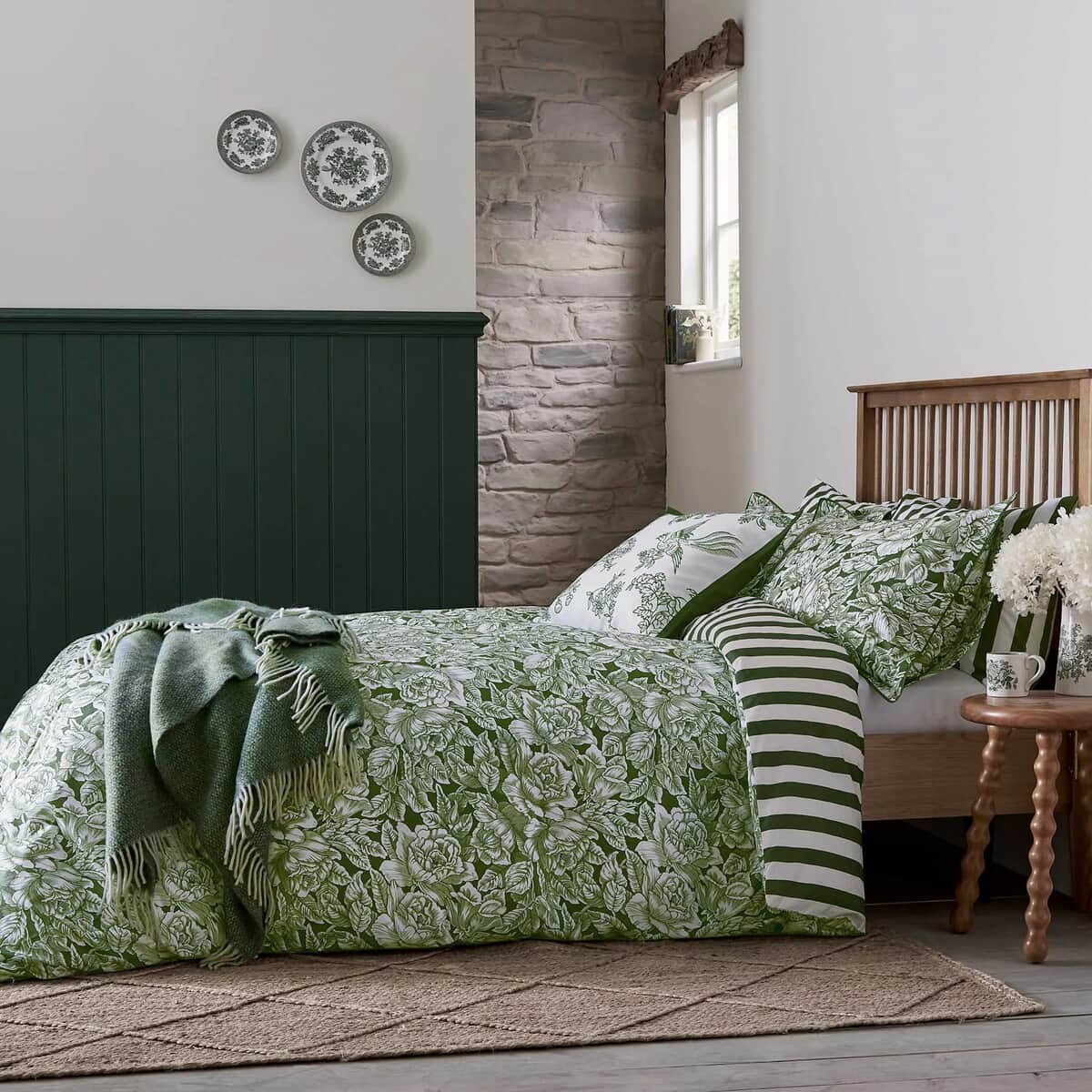 Burleigh Hibiscus Green large