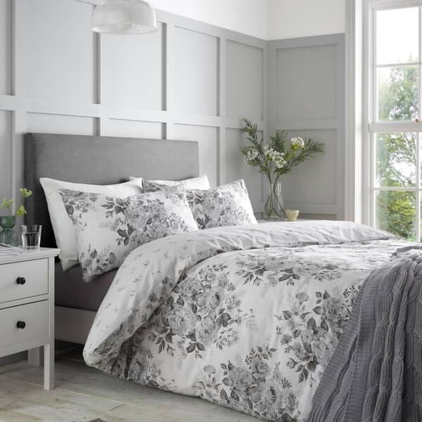 Elinda Floral Grey