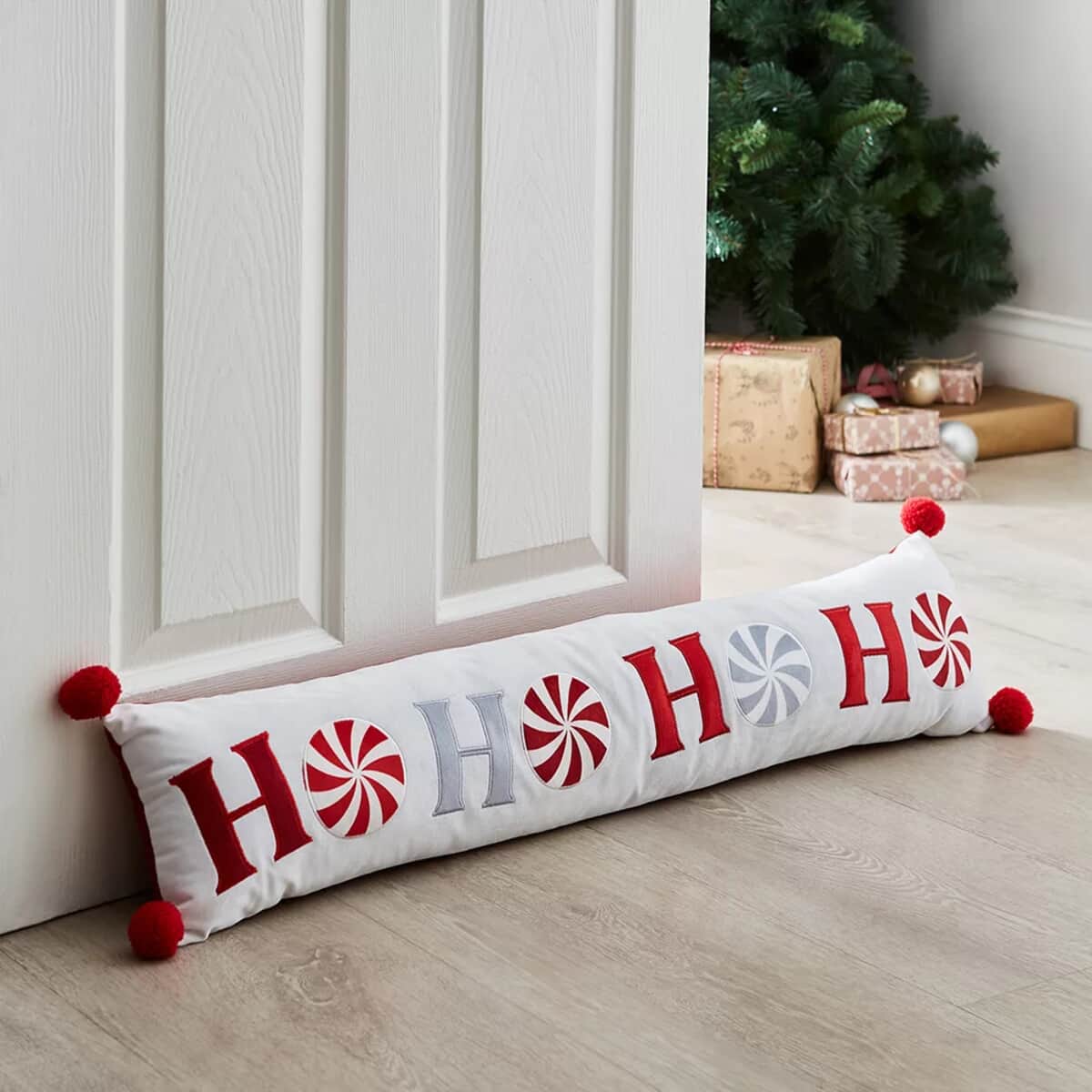 Catherine Lansfield Ho Ho Ho Draught Excluder large