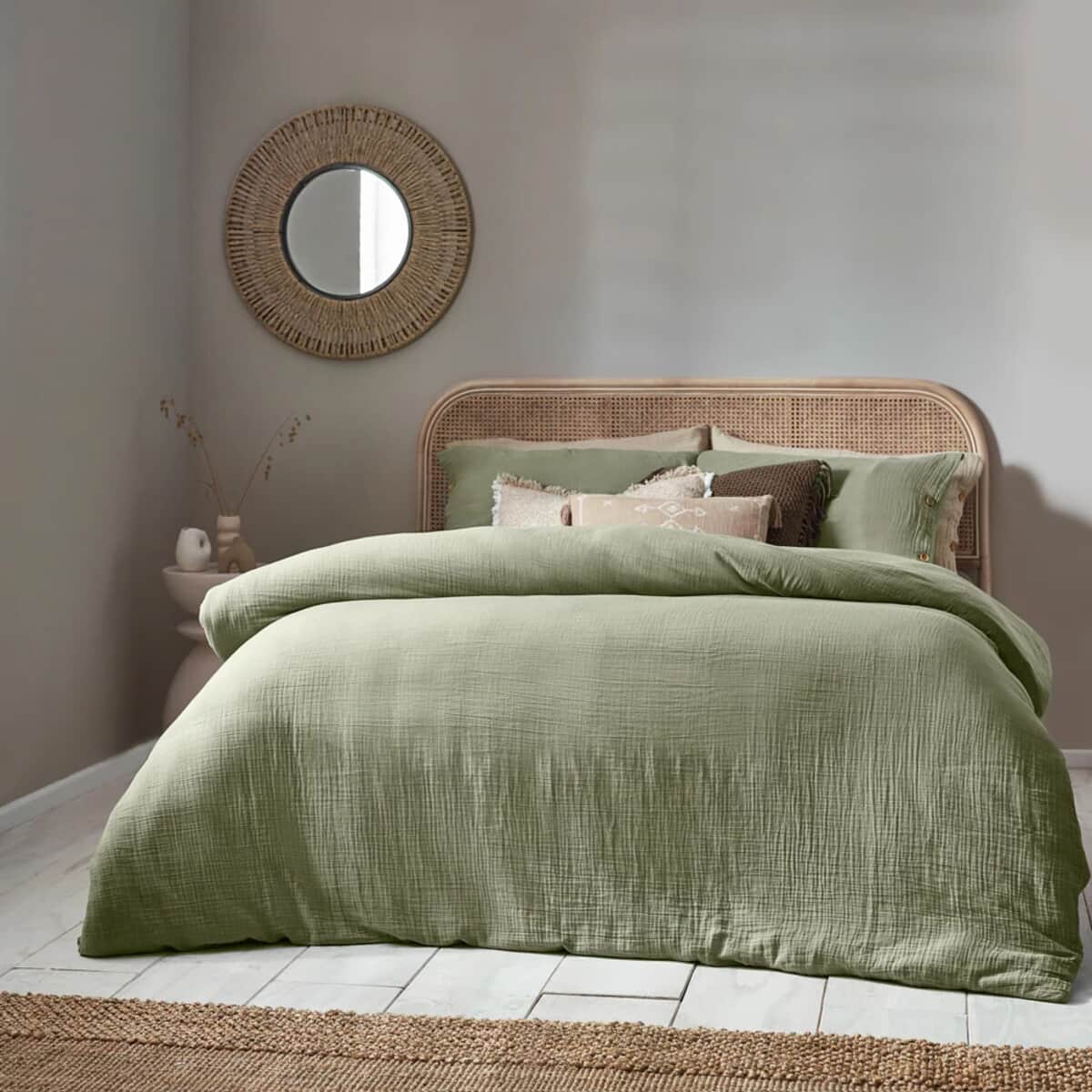 Yard Lark Muslin Eucalyptus large