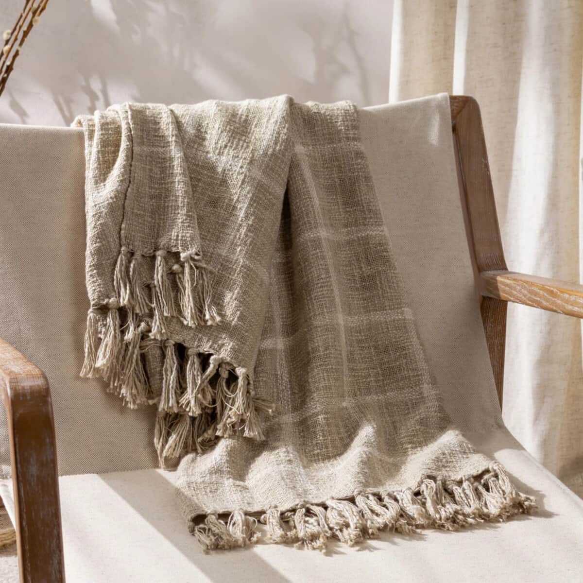 Yard Beni Throw Stone/Natural large
