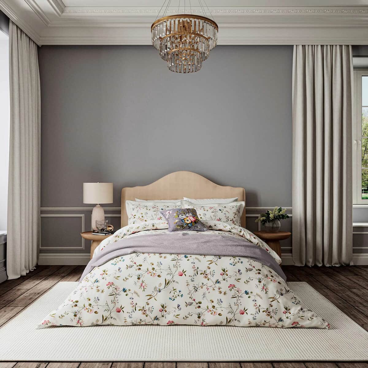 V & A Kilburn Floral Multi large