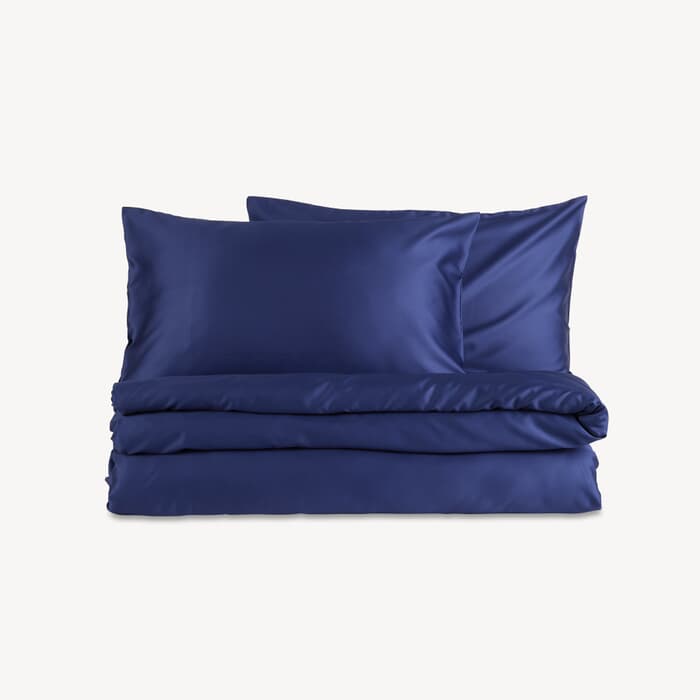 Christy Cotton Sateen 400 Thread Count Navy large