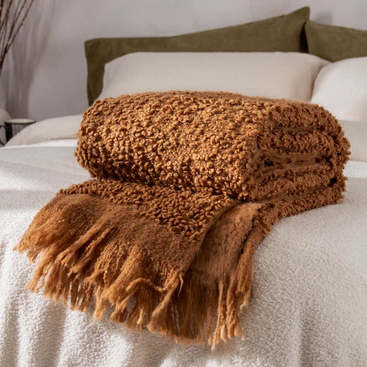 Yard Ulsmere Throw Ginger large