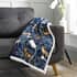 Deyongs Heated Throw Fox And Deer Navy thumb