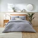 Waffle Coverless Duvet Grey