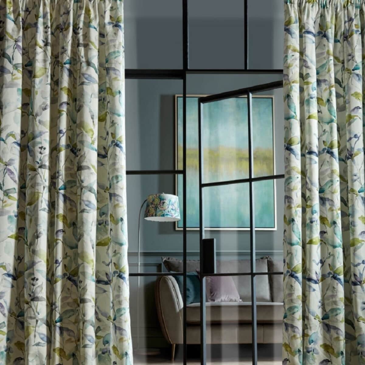 Voyage Maison Naura Curtains Lemon large