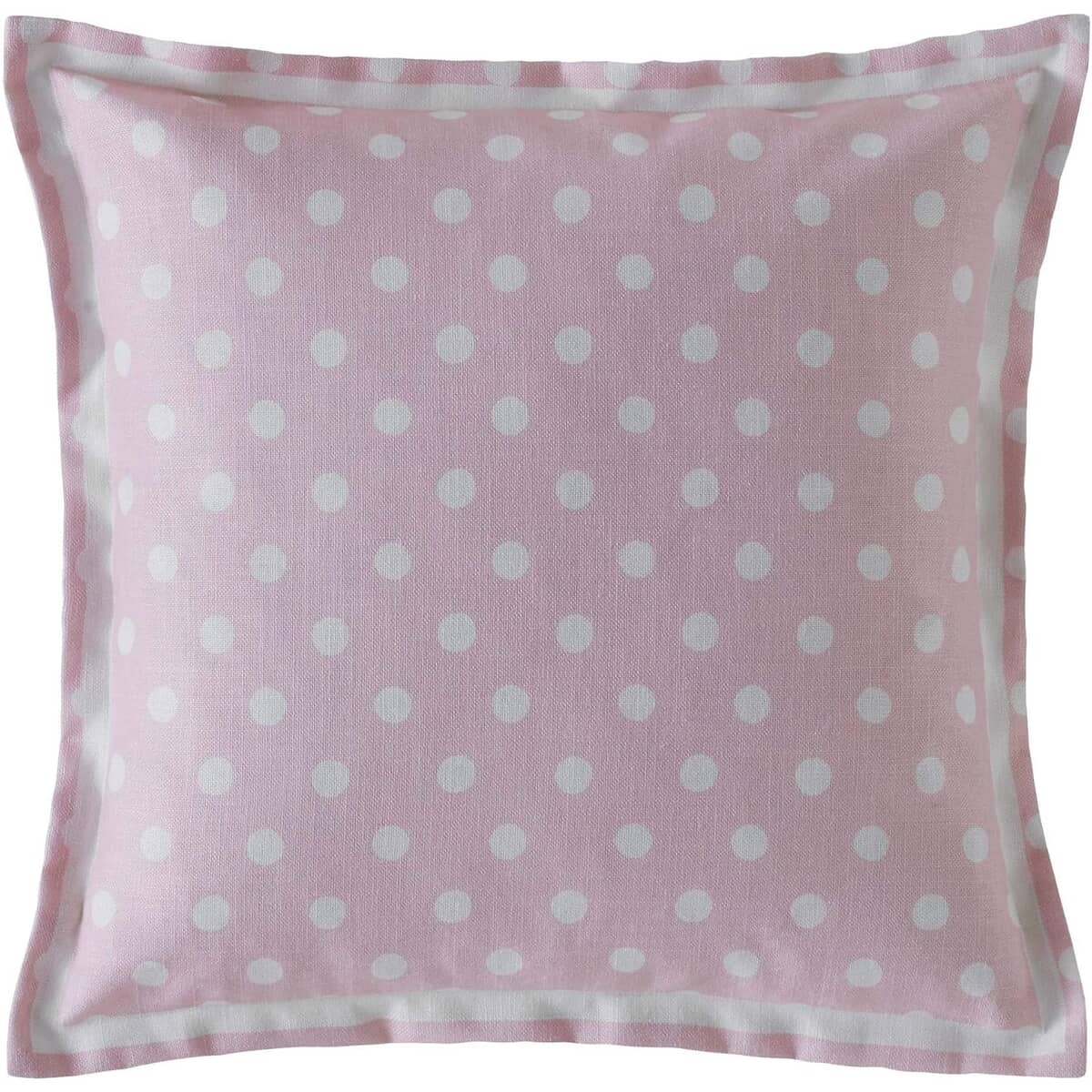 Cath Kidston Button Spot Blush Cushion JustLinen