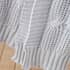 Catherine Lansfield Chunky Marl Knit Throw Silver thumb 2
