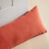 Catherine Lansfield Wilson Velvet Draught Excluder Terracotta small 8640A