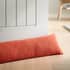 Catherine Lansfield Wilson Velvet Draught Excluder Terracotta small