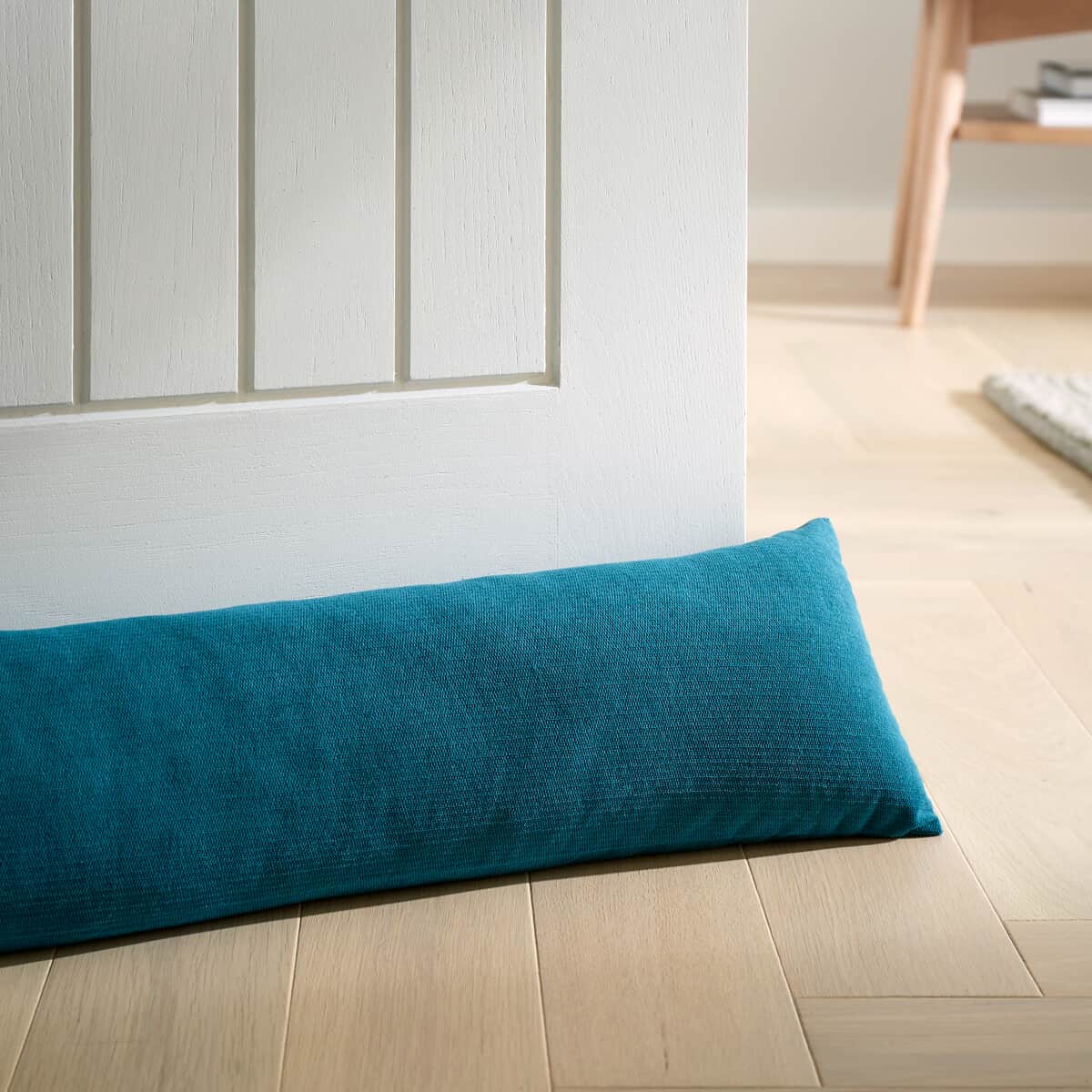 Catherine Lansfield Wilson Velvet Draught Excluder Green large