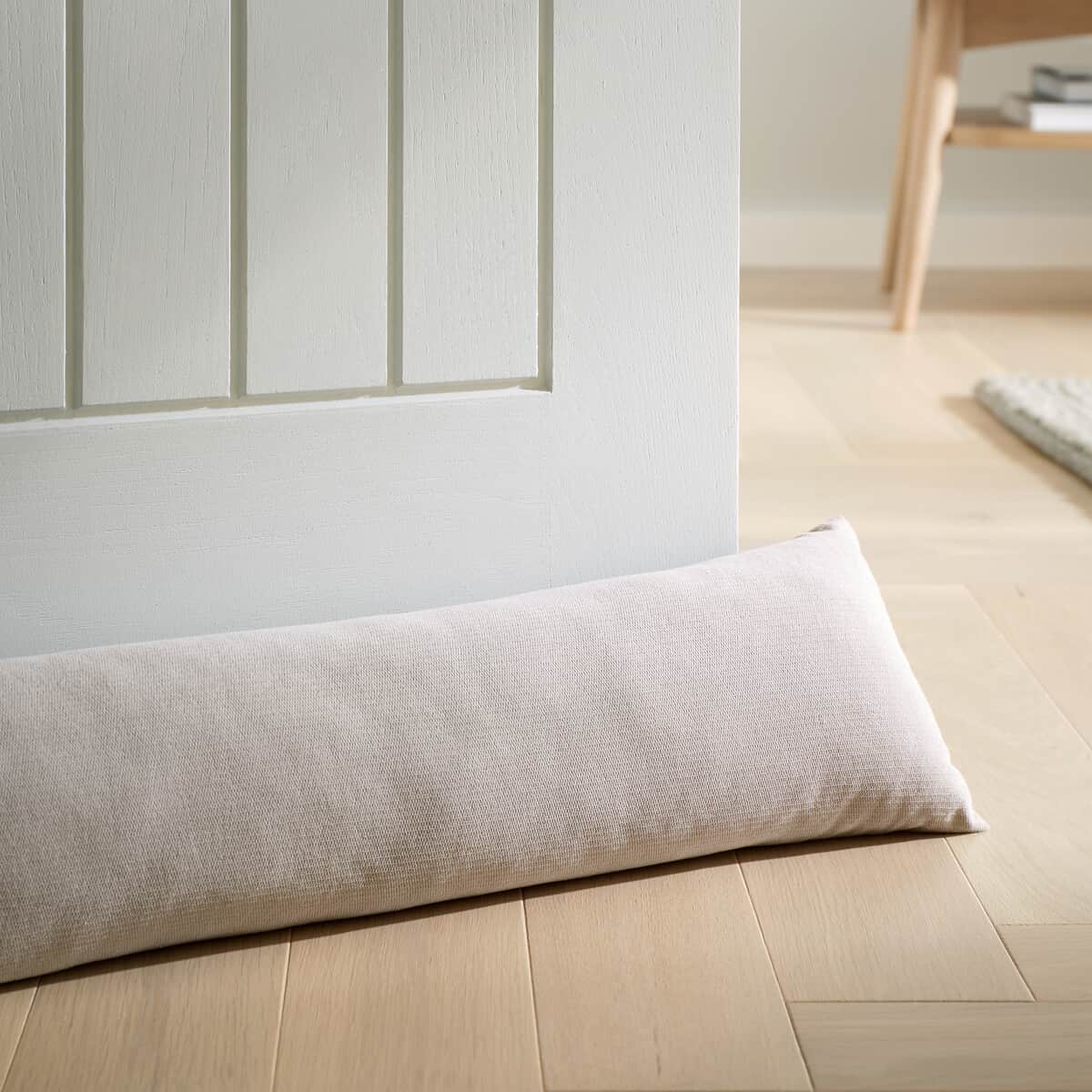 Catherine Lansfield Wilson Velvet Draught Excluder Grey large