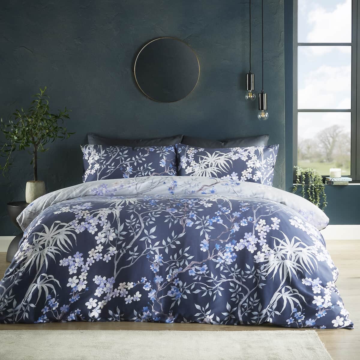 Vantona Mai Blossom Blue large