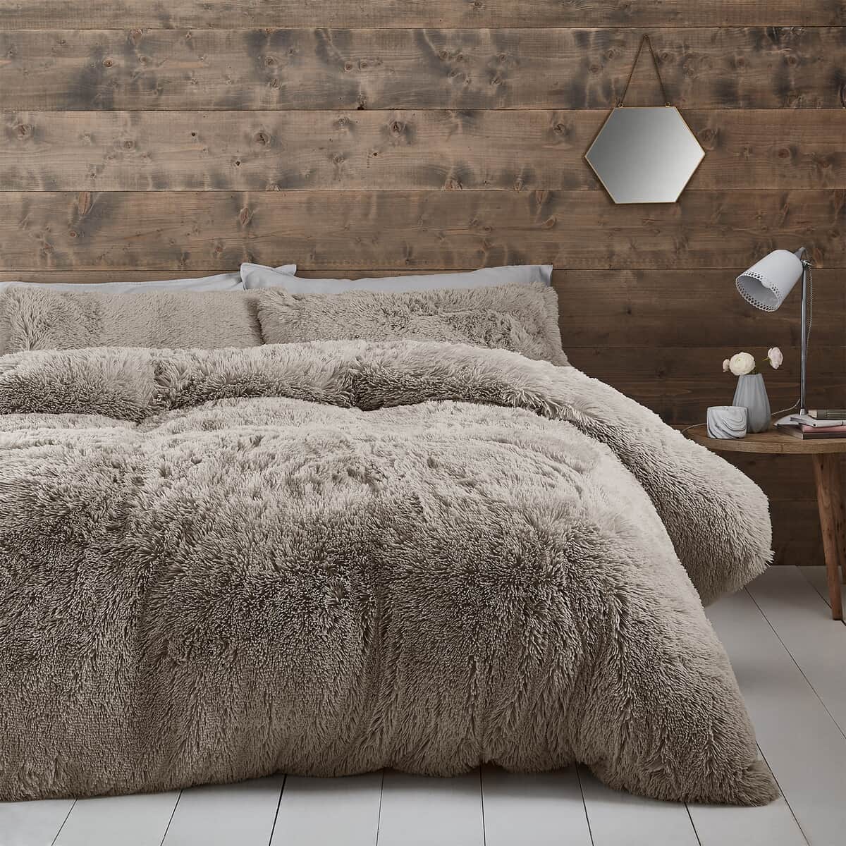Catherine Lansfield Cuddly Natural large