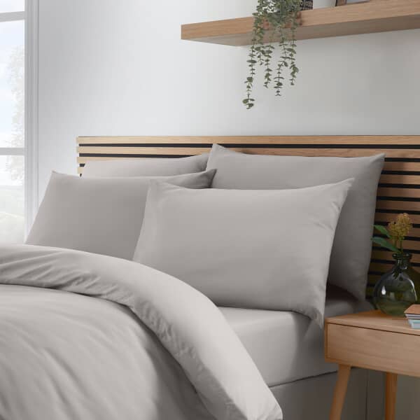 Easy Iron Percale Grey