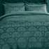 Catherine Lansfield Art Deco Pearl Teal small 8668A