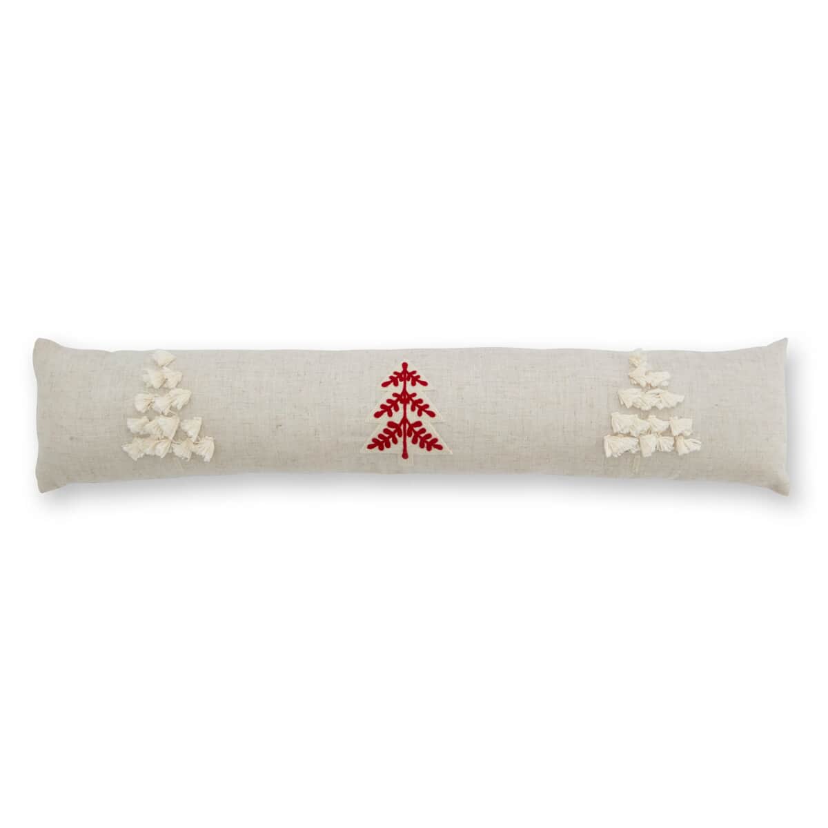 Catherine Lansfield Tufted Christmas Tree Natural Draught Excluder large