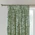 Burleigh Hibiscus Green Curtains thumb 1
