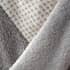 Catherine Lansfield Cosy Larsson Geo Fleece Throw Grey thumb 2