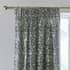 Burleigh Regal Peacock Charcoal/White Curtains thumb 1