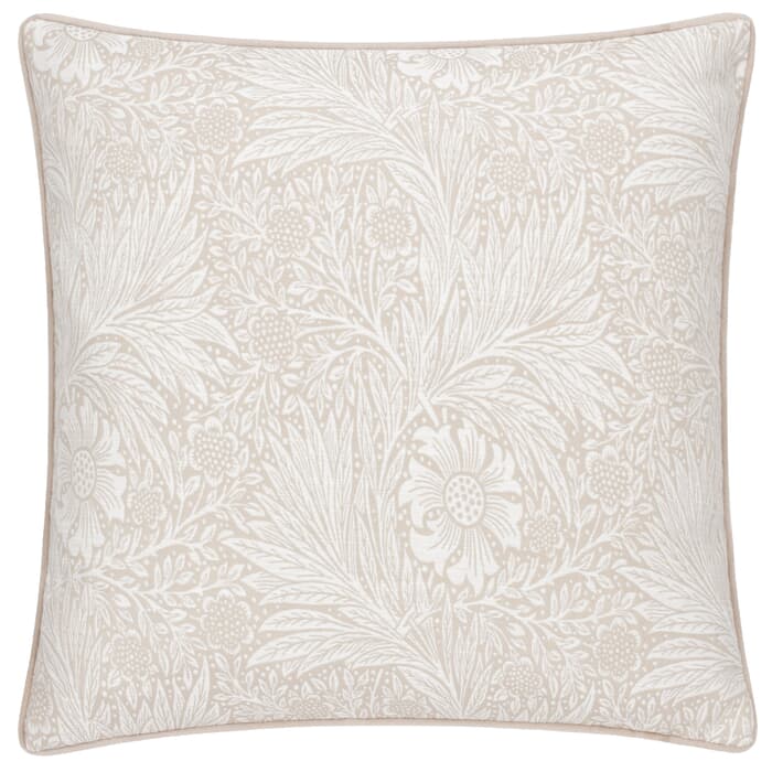 Morris & Co Marigold Feather Rich Cushion Stone large