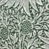 Morris and Co Marigold Feather Rich Cushion Leaf Green thumb 2