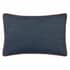Morris and Co Seaweed Feather Rich Cushion Indigo thumb 2