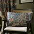 Morris and Co Seaweed Feather Rich Cushion Indigo thumb