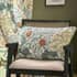 Morris & Co Seaweed Feather Rich Cushion Stone/Sunflower small