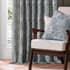 Morris & Co Marigold Curtains Indigo small 8741B