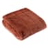 Paoletti Empress Faux Fur Throw Rust small