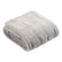 Paoletti Empress Faux Fur Throw Grey thumb 1