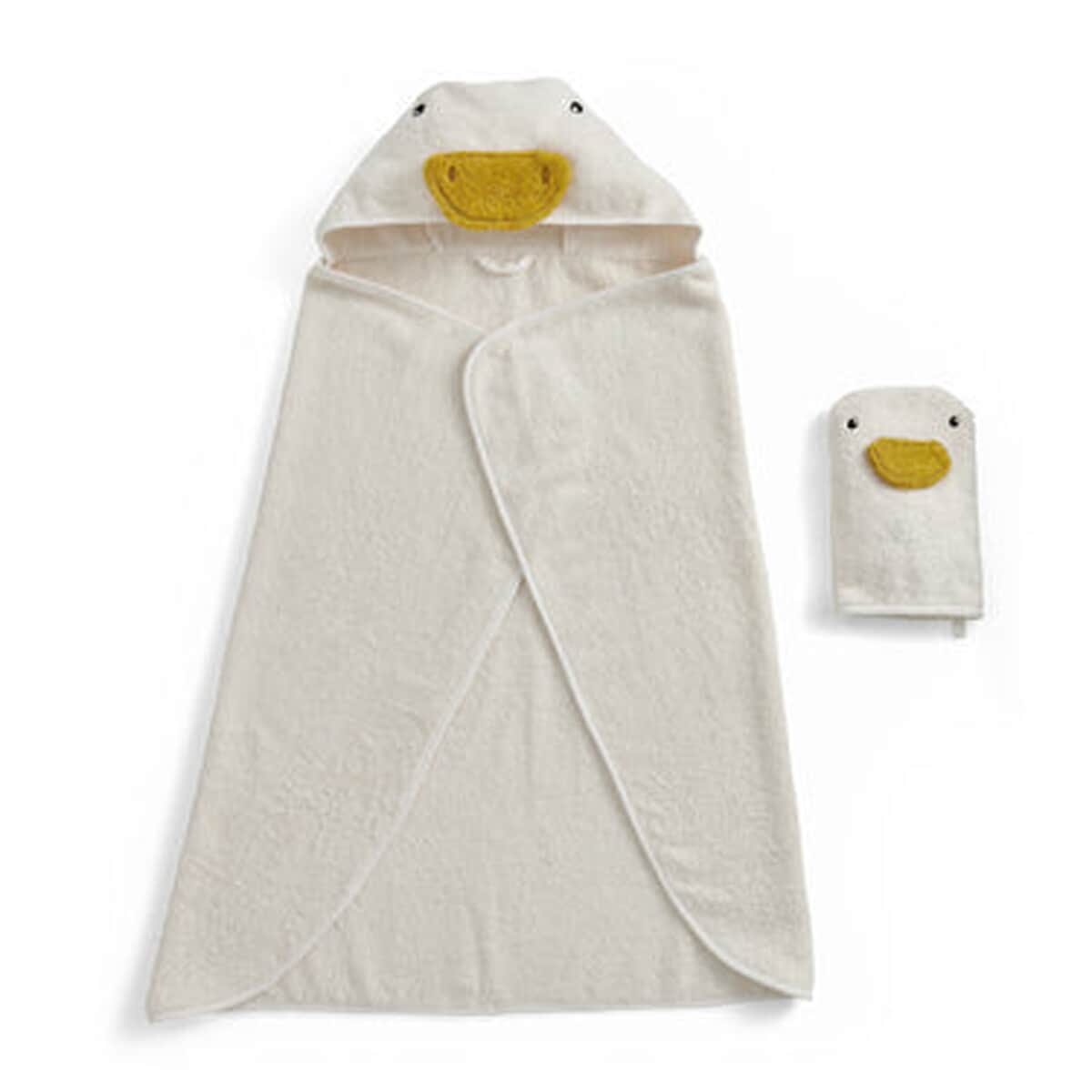 Christy Goose Cuddle Wrap And Mitt Set large