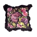 Pia Floral Plum Filled Cushion