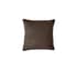 William Morris at Home Strawberry Thief Embossed Cushion Chocolate small 8773A