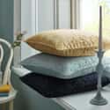 Strawberry Thief Embossed Cushion Prussian Blue