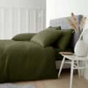 Brushed Cotton Green