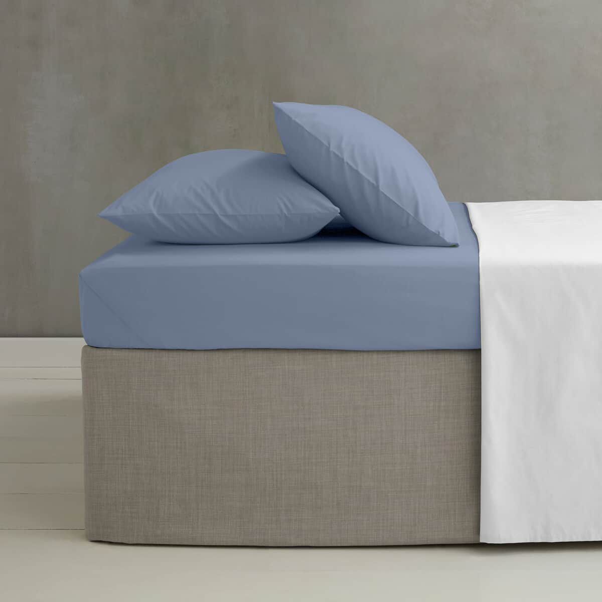 Catherine Lansfield Easy Iron Percale Lansfield Blue large