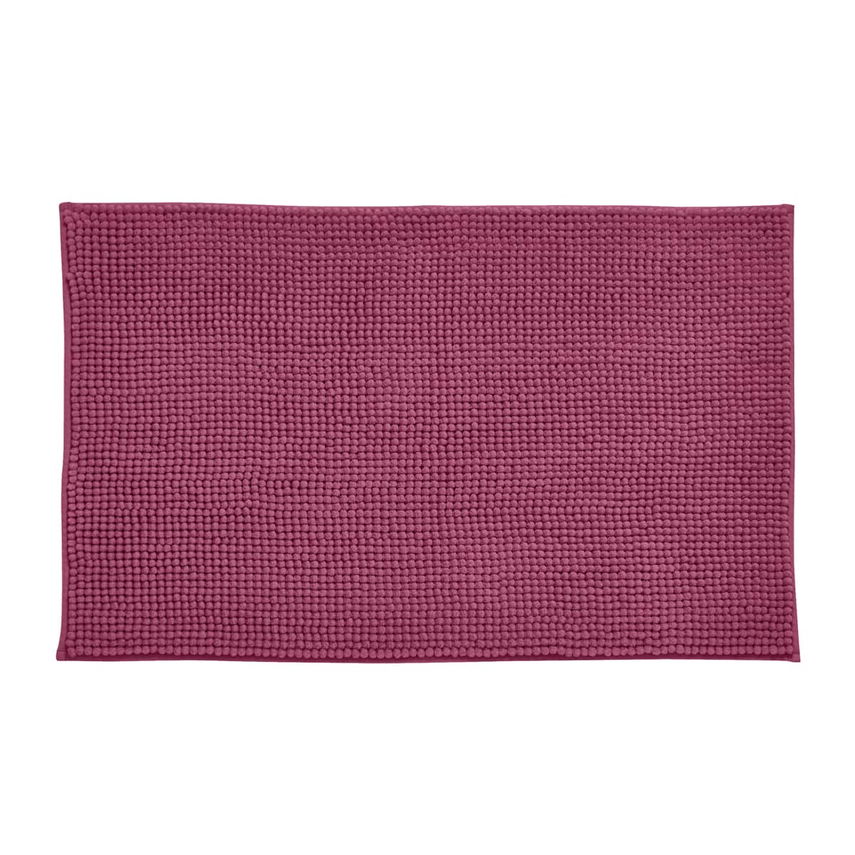 Catherine Lansfield Bobble Bath Mat Raspberry large